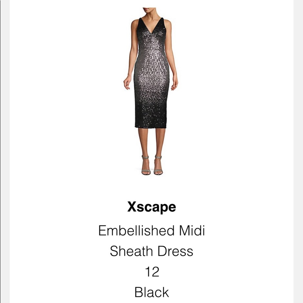 Xscape midi dress
